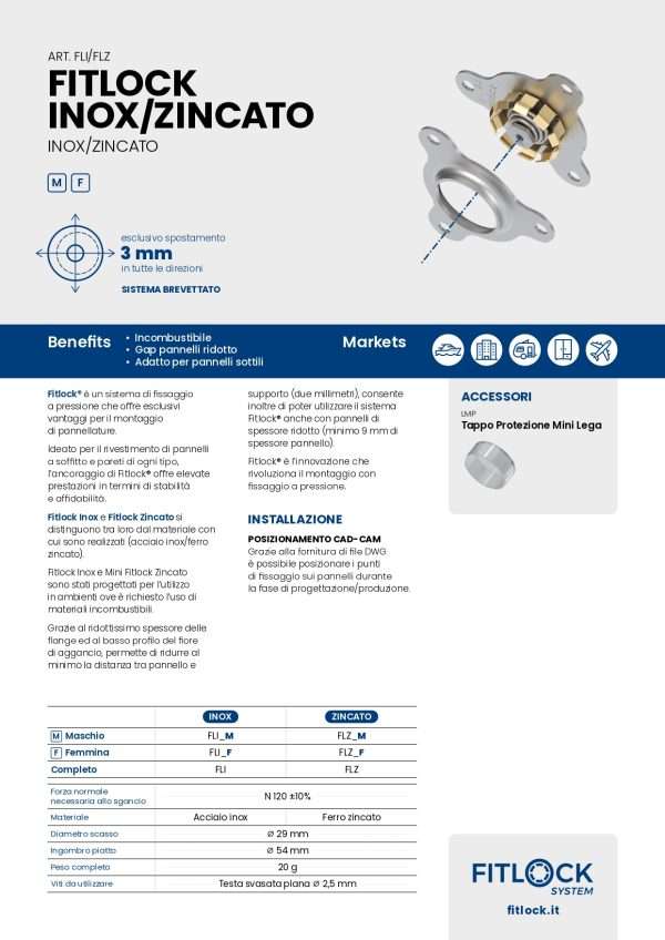 Fitlock® modello INOX - immagine 2