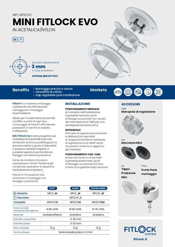 MiniFitlock® EVO modello SUPER HARD - immagine 2